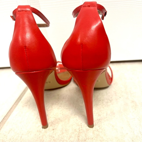 STEVE MADDEN Stecy two-piece ankle trap sandals  heels feminine holidays 9.5M - Picture 7 of 10